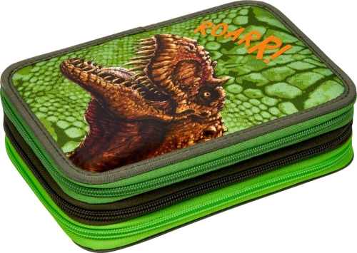 Пенал на три відділи без наповнення T-RexWorld, Spiegelburg (26167) / Канцелярія Kids Republic Пенал на три відділи без наповнення T-RexWorld, Spiegelburg (26167) / Канцелярія