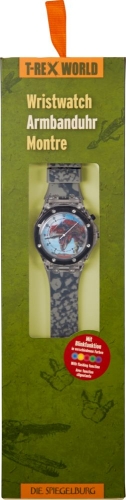 Наручные часы T-RexWorld с цветным миганием, Spiegelburg (26198) / Игровые наборы № 3 Kids Republic Наручные часы T-RexWorld с цветным миганием, Spiegelburg (26198) / Игровые наборы № 3