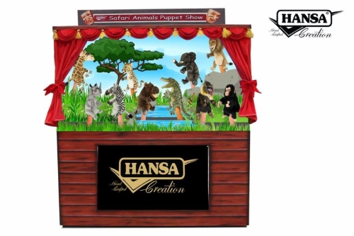 Кукольный театр Сафари, без игрушек высота 165см, Hansa (08983) / Большие мягкие игрушки № 2 Kids Republic Кукольный театр Сафари, без игрушек высота 165см, Hansa (08983) / Большие мягкие игрушки № 2