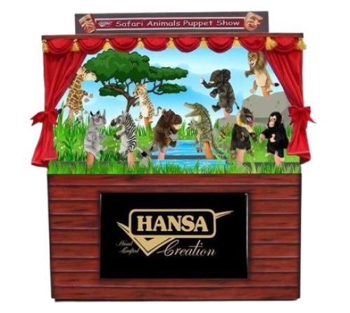 Кукольный театр Сафари, без игрушек высота 165см, Hansa (08983) / Большие мягкие игрушки Kids Republic Кукольный театр Сафари, без игрушек высота 165см, Hansa (08983) / Большие мягкие игрушки