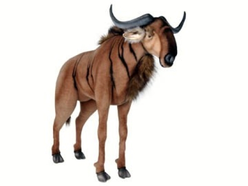 Мягкая игрушка Антилопа гну, Hansa (35699) / Большие мягкие игрушки № 2