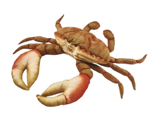 Мягкая игрушка Краб оранжевый, длина 35см, Hansa (63128) / Мягкие игрушки