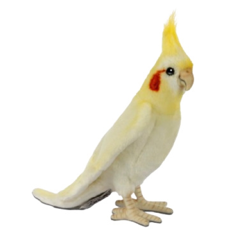 Мягкая игрушка Попугай, высота 23см, Hansa (64576) / Мягкие игрушки