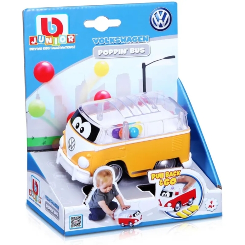 Машинка іграшкова VW Samba Bus, Bb Junior (00631) / Іграшки № 2 Kids Republic Машинка іграшкова VW Samba Bus, Bb Junior (00631) / Іграшки № 2