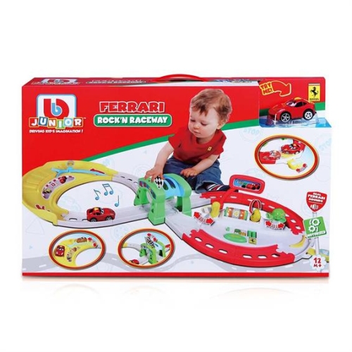 Набір ігровий Ferrari Rock N Raceway, бат. 2хААА в компл., Bb Junior (88028) / Іграшки № 4 Kids Republic Набір ігровий Ferrari Rock N Raceway, бат. 2хААА в компл., Bb Junior (88028) / Іграшки № 4