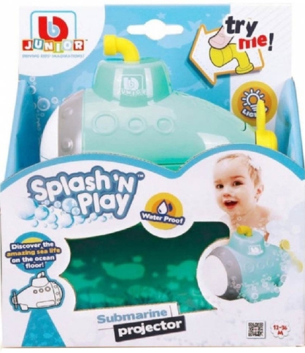 Игрушка для воды Splash N Play - подлодка Submarine Projectorr, бат. 3хАG13 в компл., Bb Junior (90014) / Игрушки № 3 Kids Republic Игрушка для воды Splash N Play - подлодка Submarine Projectorr, бат. 3хАG13 в компл., Bb Junior (90014) / Игрушки № 3