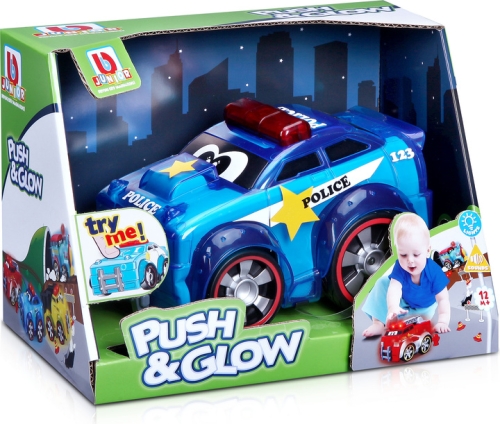 Ігрова автомодель Police Car, Push & Glow (світло та звук), бат. 2хАА в компл., Bb Junior (90045) / Іграшки № 4 Kids Republic Ігрова автомодель Police Car, Push & Glow (світло та звук), бат. 2хАА в компл., Bb Junior (90045) / Іграшки № 4