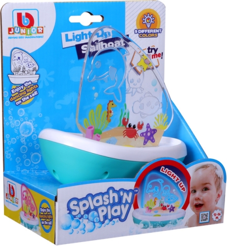 Игрушка для воды Splash N Play - парусник Light Up Sailboat, бат. 3хАG13 - в компл., Bb Junior (90229) / Игрушки № 4 Kids Republic Игрушка для воды Splash N Play - парусник Light Up Sailboat, бат. 3хАG13 - в компл., Bb Junior (90229) / Игрушки № 4