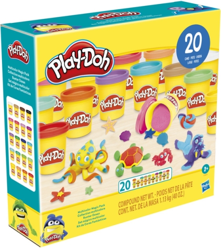 Set of modeling clay, 20 jars, Hasbro (34051) / Do It Yourself № 5 Kids Republic Set of modeling clay, 20 jars, Hasbro (34051) / Do It Yourself № 5