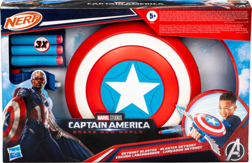 Набор игрушечный Бластер Skyshot серии Капитан Америка.Чудесный новый мир, Hasbro (12955) / Игрушки № 4 Kids Republic Набор игрушечный Бластер Skyshot серии Капитан Америка.Чудесный новый мир, Hasbro (12955) / Игрушки № 4