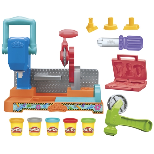 Modeling kit with plasticine Stamping and sawing bench, Hasbro (47476) / Do It Yourself Kids Republic Modeling kit with plasticine Stamping and sawing bench, Hasbro (47476) / Do It Yourself