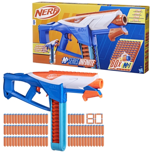 Бластер іграшковий Інфініт, серія Nerf N Series, Hasbro (54740) / Іграшки № 3 Kids Republic Бластер іграшковий Інфініт, серія Nerf N Series, Hasbro (54740) / Іграшки № 3