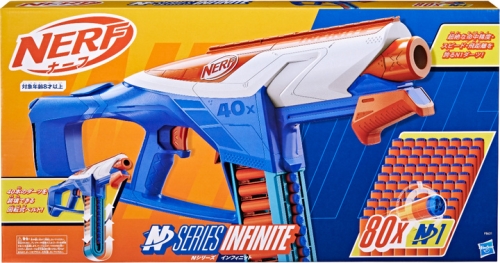 Бластер іграшковий Інфініт, серія Nerf N Series, Hasbro (54740) / Іграшки № 5 Kids Republic Бластер іграшковий Інфініт, серія Nerf N Series, Hasbro (54740) / Іграшки № 5