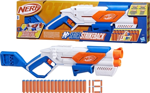 Blaster toy Strikeback, Nerf N Series, Hasbro (55433) / Toys № 2 Kids Republic Blaster toy Strikeback, Nerf N Series, Hasbro (55433) / Toys № 2