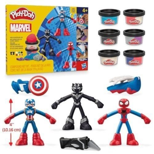 Adventures of Heroes Modeling Kit, Hasbro (68723) / Do It Yourself № 2 Kids Republic Adventures of Heroes Modeling Kit, Hasbro (68723) / Do It Yourself № 2