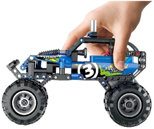 Конструктор Внедорожник синий 193 элемента, iMMaster (40158) / Конструкторы № 2 Kids Republic Конструктор Внедорожник синий 193 элемента, iMMaster (40158) / Конструкторы № 2