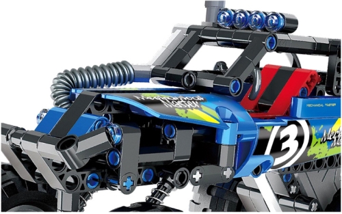 Конструктор Внедорожник синий 193 элемента, iMMaster (40158) / Конструкторы № 3 Kids Republic Конструктор Внедорожник синий 193 элемента, iMMaster (40158) / Конструкторы № 3