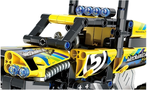 Конструктор Внедорожник желтый 199 элемента, iMMaster (40165) / Конструкторы № 2 Kids Republic Конструктор Внедорожник желтый 199 элемента, iMMaster (40165) / Конструкторы № 2