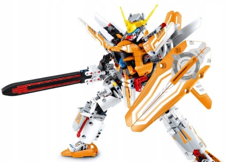 Constructor Mecha Warrior 833 elements, iMMaster (41063) / Constructors № 2 Kids Republic Constructor Mecha Warrior 833 elements, iMMaster (41063) / Constructors № 2