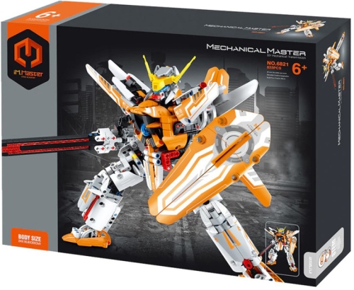 Constructor Mecha Warrior 833 elements, iMMaster (41063) / Constructors № 4 Kids Republic Constructor Mecha Warrior 833 elements, iMMaster (41063) / Constructors № 4