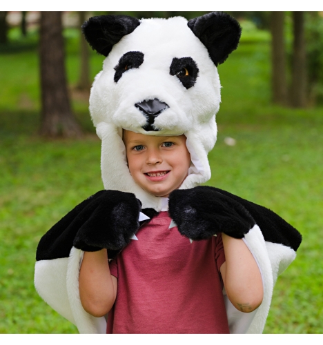 Накидка Панда, размер US 12-24 мес, Great Pretenders (03917) / Развлечения № 4 Kids Republic Накидка Панда, размер US 12-24 мес, Great Pretenders (03917) / Развлечения № 4