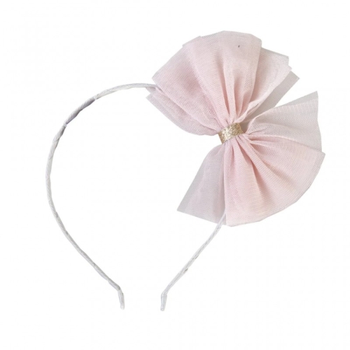 Обруч Бант розовый серый, Great Pretenders (90604) / Развлечения Kids Republic Обруч Бант розовый серый, Great Pretenders (90604) / Развлечения