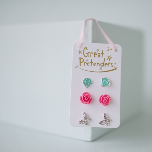 Set of earrings, 3 pcs., Great Pretenders (06053) / Entertainment № 2