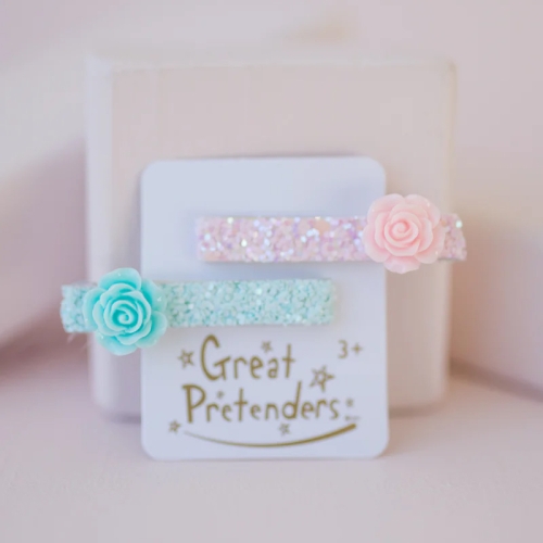 Заколка для волосся Троянда, 2шт, Great Pretenders (08095) / Розваги № 2 Kids Republic Заколка для волосся Троянда, 2шт, Great Pretenders (08095) / Розваги № 2