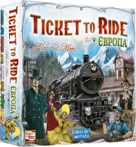 Ticket to Ride board game. Europe, Lord Of Boards (31029) / Board Games Kids Republic Ticket to Ride board game. Europe, Lord Of Boards (31029) / Board Games