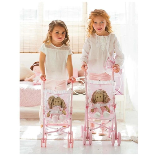 Іграшковий візок-тростинка. серія Carlota, La Nina (04052) / Меблі для ляльок № 2 Kids Republic Іграшковий візок-тростинка. серія Carlota, La Nina (04052) / Меблі для ляльок № 2