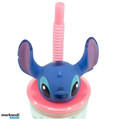 Stitch water bottle with 3D figurine 360ml, Safta (48693) / Tableware № 4 Kids Republic Stitch water bottle with 3D figurine 360ml, Safta (48693) / Tableware № 4