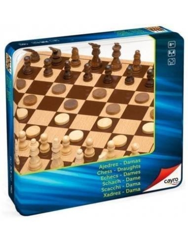 Игра Шахматы-шашки, Cayro (07515) / Игровые наборы № 2 Kids Republic Игра Шахматы-шашки, Cayro (07515) / Игровые наборы № 2