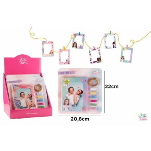 Фоторамка паперова для листівок та фото в асортименті, Madrid Papel (02682) / Канцелярія Kids Republic Фоторамка паперова для листівок та фото в асортименті, Madrid Papel (02682) / Канцелярія