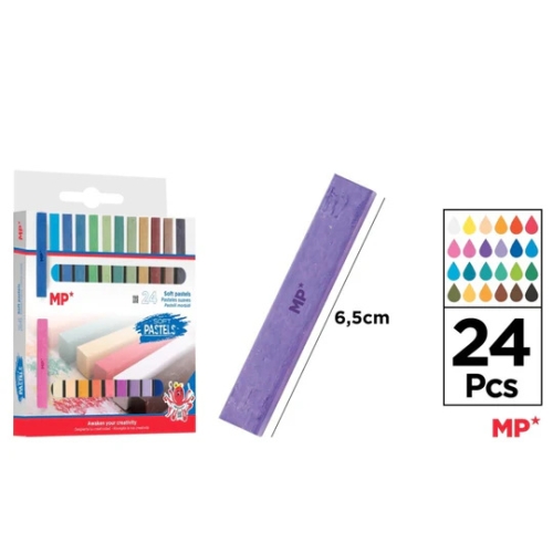 Фарби-палички для малювання 24шт, Madrid Papel (04723) / Канцелярія Kids Republic Фарби-палички для малювання 24шт, Madrid Papel (04723) / Канцелярія