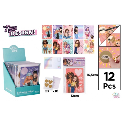 Листівка-запрошення в асортименті, Madrid Papel (33884) / Канцелярія № 3 Kids Republic Листівка-запрошення в асортименті, Madrid Papel (33884) / Канцелярія № 3