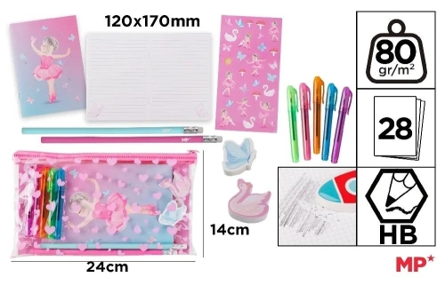 Набір для письма, Madrid Papel (45597) / Канцелярія Kids Republic Набір для письма, Madrid Papel (45597) / Канцелярія