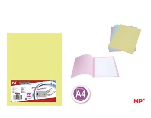 Набір кольорових папок А4, 4шт, Madrid Papel (48475) / Канцелярія Kids Republic Набір кольорових папок А4, 4шт, Madrid Papel (48475) / Канцелярія