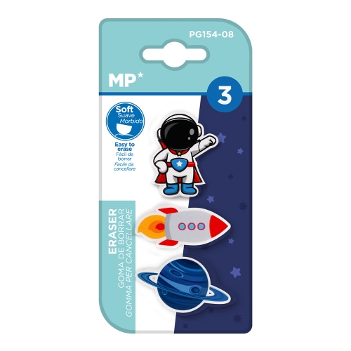 Набір декоративний фігурки для дітей 3шт, Madrid Papel (90769) / Канцелярія № 4