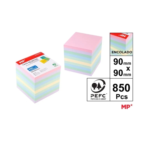 Папір (флуоресцентний) для нотаток з клейким шаром, Madrid Papel (02479) / Канцелярія Kids Republic Папір (флуоресцентний) для нотаток з клейким шаром, Madrid Papel (02479) / Канцелярія