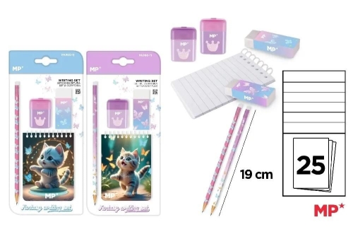 Набір для письма 4 предмета в асортименті, Madrid Papel (12834) / Канцелярія Kids Republic Набір для письма 4 предмета в асортименті, Madrid Papel (12834) / Канцелярія