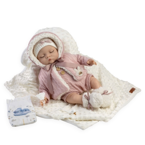 Кукла в розовой одежде, 45см, Munecas De Cuna (43229) / Куклы Kids Republic Кукла в розовой одежде, 45см, Munecas De Cuna (43229) / Куклы