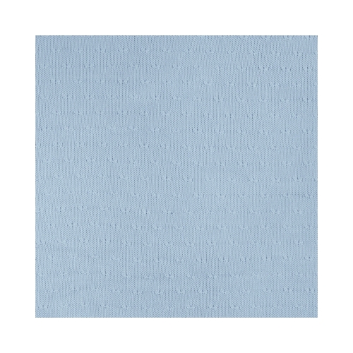 Одеяло 75х100см Мягкая вязка, нежно-синяя, флис, Jollein (33017) / Детская № 2