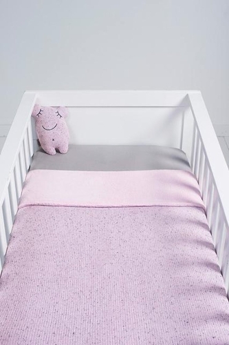 Одеяло 75x100см Confetti вязкая винтажно розовафлис, Jollein (34120) / Детская № 2 Kids Republic Одеяло 75x100см Confetti вязкая винтажно розовафлис, Jollein (34120) / Детская № 2