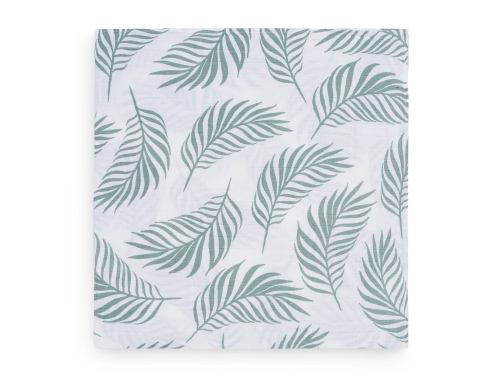 Набір муслінових пелюшок 115х115см Nature попелясто-зелені (2од.) (100% бавовна, тканий), Jollein (54043) / Догляд № 3 Kids Republic Набір муслінових пелюшок 115х115см Nature попелясто-зелені (2од.) (100% бавовна, тканий), Jollein (54043) / Догляд № 3