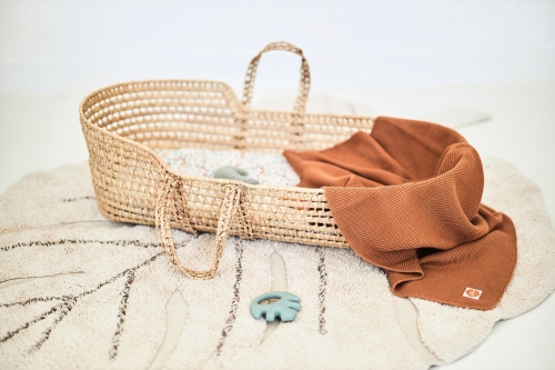 Одеяло 75х100см Базовая вязкая карамель, Jollein (58577) / Детская № 3