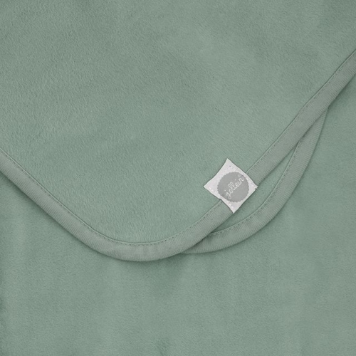 Одеяло хлопковое 75х100см пепельно-зеленое, Jollein (58805) / Детская № 3