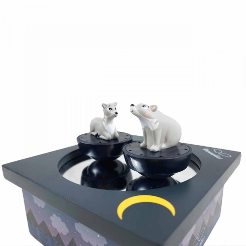 Музыкальная шкатулка, олень и медведь танцуют в лесу, Trousselier (01136) / Детская № 2