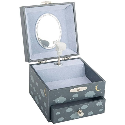 Музыкальная шкатулка светящийся в темноте куб Лиса в лесу, Trousselier (01228) / Детская