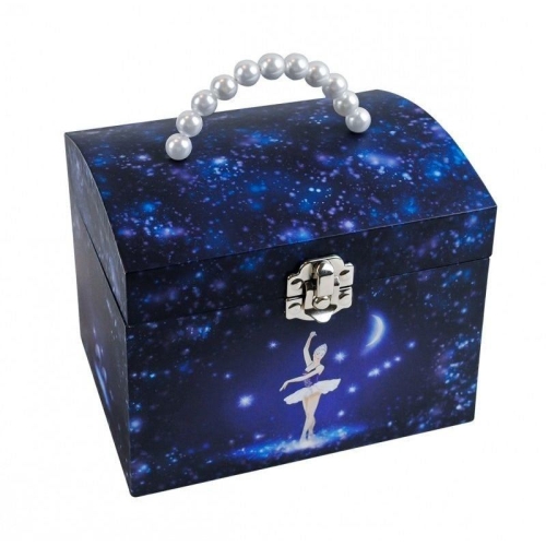 Star Dancer Large Musical Jewelry Box - Midnight Blue, Trousselier (01952) / Music Boxes № 2