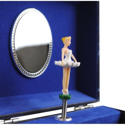 Star Dancer Large Musical Jewelry Box - Midnight Blue, Trousselier (01952) / Music Boxes № 3
